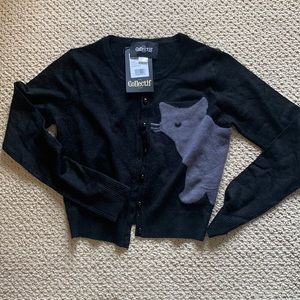 Collectif Cat Sweater - New With Tags